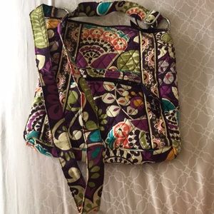 Vera Bradley Plum Crazy Purse